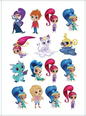 1x Shimmer And Shine Temporary TATTOO Sheet. Party Supper Lolly Bag Bunting  Cake | eBay | Shimmer and shine characters, Shimmer and shine cake, Shimmer  shine