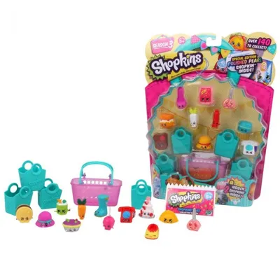 Shopkins Season 3 (5-Pack) Шопкинсы (5персонажей) | Интернет магазин игрушек