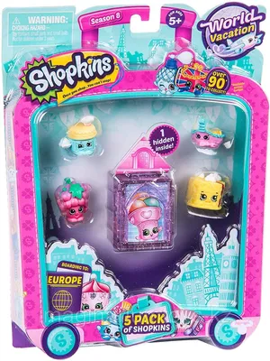 Shopkins Шопкинс набор фигурок 5 сезон 5 шт (id 78179647)