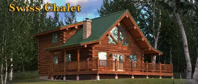 Swiss Chalet - Meadowlark Log Homes