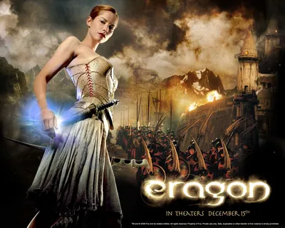 Постер Сиенны Гиллори в роли Арьи в «Эрагоне» (2006), Обои - HD Wallpapers 21571