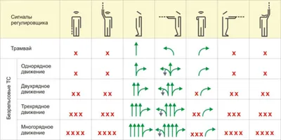 Сигналы и жесты регулировщика ПДД в картинках и с пояснениями