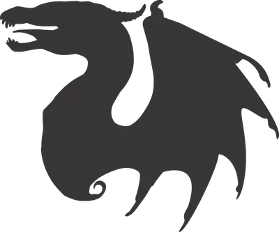 Дракон Вектор Силуэт - Бесплатная векторная графика на Pixabay - Pixabay