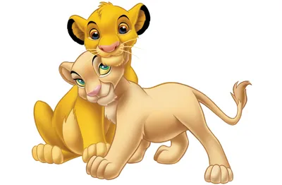 Это маленький львенок Симба из Короля льва. Он родился у короля Муфассы и  королевы Сараби, дружил с Налой, его ровестницей. Пос… | Король лев, Милые  рисунки, Король