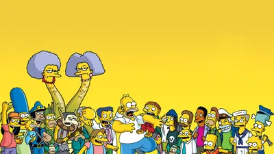 Обои Фото, Симпсоны, Рисунок, Гомер, Мэгги, Maggie, Simpsons, Барт, Арт,  Снежок, Лиза, Мультфильм, The Simpsons, Мардж, Homer Simpson, Гомер Симпсон  картинки на рабочий стол, раздел фильмы - скачать