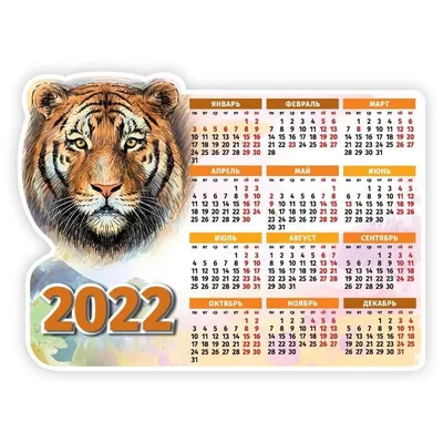 Тигр - Символ 2022 года необычные подарки на новый год в Минске 