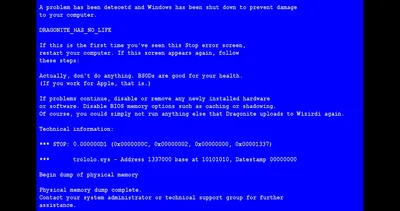 Синий экран смерти Windows 10 скоро позеленеет » MSReview