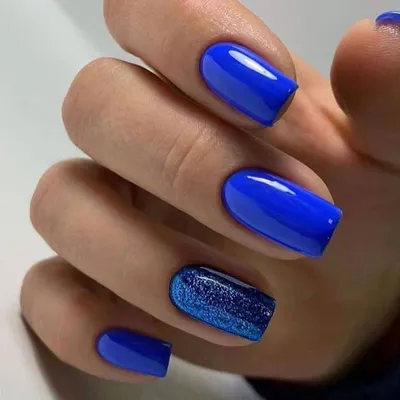 Синий маникюр 2024: идеи модного дизайна | Дизайнерские ногти, Гелевые  ногти, Красивые ногти