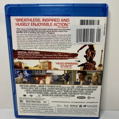 DVD «Район 13» Сирил Рафаэлли Дэвид Белль Пьер Морель (Boîte 112) | eBay