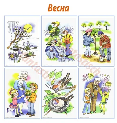 Детские картинки весна - 81 фото