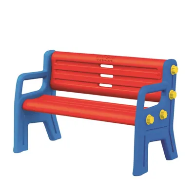 Скамья для детей Dolu Bench, 3+ лет, пластик, 110x50x67 см, красный/синий -  купить в Баку. Цена, обзор, отзывы, продажа