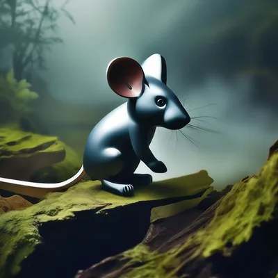 Иллюстрация Лиса и мышка.Сказка в стиле 2d | 
