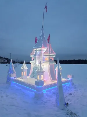 Светящийся "Сказочный Замок" в Москве