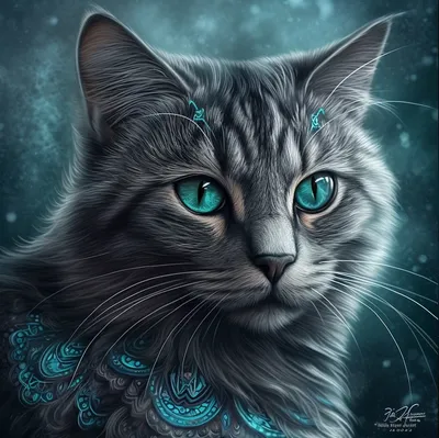 Сказочная жизнь сказочных котов Александра Маскаева | Пикабу