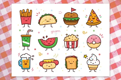 Cute food drawings for sketchbook | How To Draw Cute Food | Yulka's easy  drawings for sketching. - YouTube