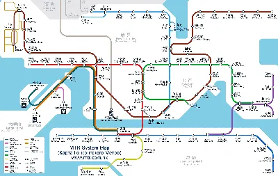 Схема метро, режим работы