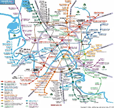 Новая схема метро Москвы: какой будет столичная подземка в 2030 году - 