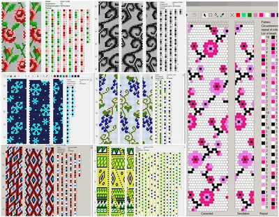 Кирпичное плетение бисером для начинающих: схемы, описание техники,  мастер-классы по плетению серьги, кольца, браслета, кулона, брелока