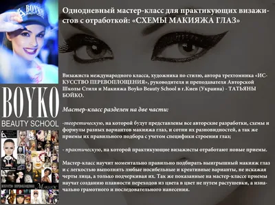 Схемы макияжа глаз» Мастер-класс для визажистов - техники, схемы нанесения  теней на глаза в Киеве