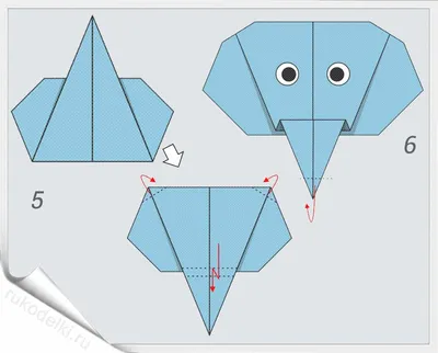 оригами из бумаги для детей, оригами схемы скачать | Оригами, Поделки для  дошкольников, Поделки