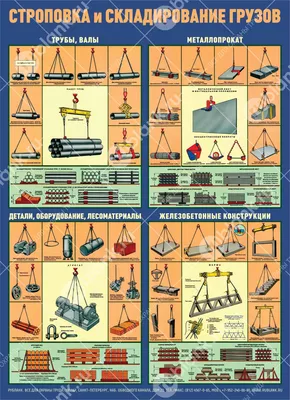 Схемы строповки грузов - купить с доставкой по выгодным ценам в  интернет-магазине OZON (743504553)