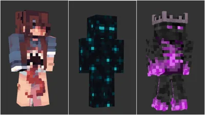 Realistic minecraft skins on Craiyon