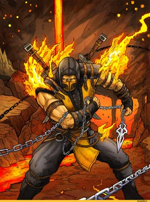Фигурка Скорпион: купить фигурки из игры Mortal Kombat в интернет магазине  ToysZone