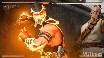 Купить постер (плакат) Mortal Kombat: Sub Zero and Scorpion (артикул 100955)