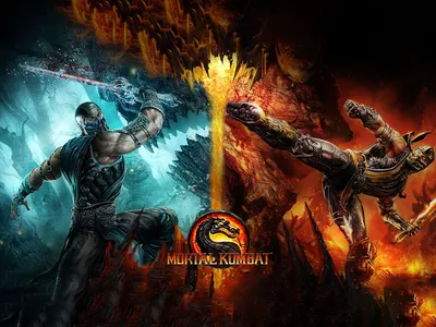 Фанат омолодил Саб-Зиро и Скорпиона из Mortal Kombat. Теперь они похожи на  3-летних детей