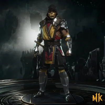 Скорпиона из mortal kombat 11 картинки