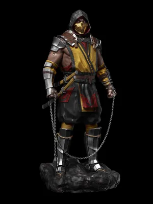 ArtStation - Scorpion - Mortal Kombat 11