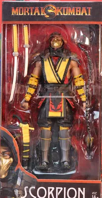 : McFarlane Toys Mortal Kombat - Scorpion Action Figure :  Everything Else