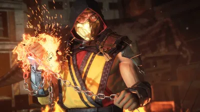 Scorpion Concept Art - Mortal Kombat 11 Art Gallery