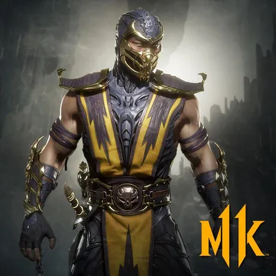 Mortal Kombat 11 Scorpion Outfit Halloween Carnival Suit Cosplay Costu