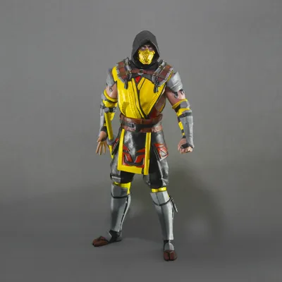 Scorpion from mortal kombat 11 on Craiyon