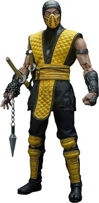 STL file Scorpion Bust: Mortal Kombat 11 🦂・Model to download and 3D  print・Cults