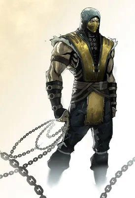 ArtStation - Mortal Kombat X - Scorpion