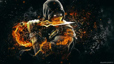 Mortal Kombat X scorpion by SyanArt