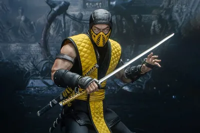 Фигурка Mortal Kombat X – Scorpion (15 см) от Mezco | видеоигры.рф