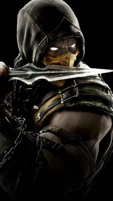 Художник нарисовал девушку-Скорпиона из Mortal Kombat в необычном стиле