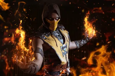 Фанат омолодил Саб-Зиро и Скорпиона из Mortal Kombat. Теперь они похожи на  3-летних детей