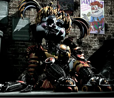 Fnaf sfm Scrap Baby fanart" Art Board Print for Sale by Kameron-Haru |  Redbubble