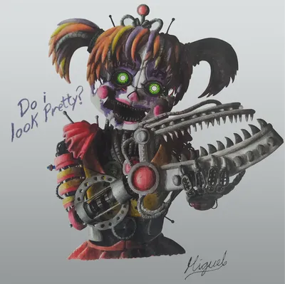 Random Thought: Scrap Baby is supposed to rapresent Baby's "Teen" stage :  r/fivenightsatfreddys