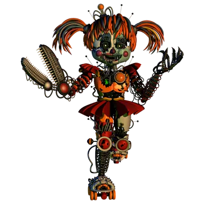 How to draw Scrap Baby (FNAF) - YouTube