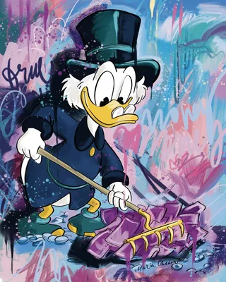 ДЕНЕЖНАЯ КАРТИНА - Скрудж Макдак купается в деньгах | Scrooge McDuck -  YouTube