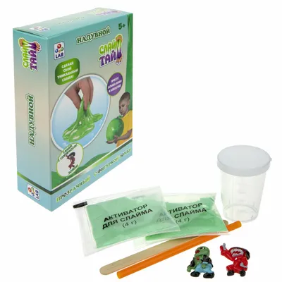 Набор для изготовления слайма BONDIBON Слайм Бум - Полосатый слайм - купить  по лучшей цене в интернет-магазине детских игрушек SunnyToy!