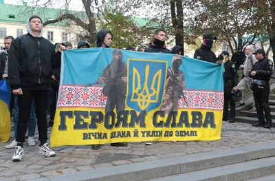 Прапор України "Слава Україні! Героям Слава!" (flag-0110) - Друк України