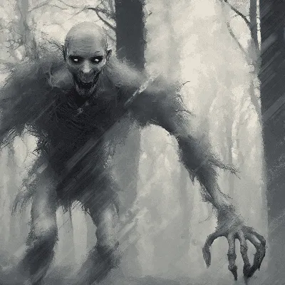 Ethereal Shadows: The Enigmatic Encounter of Slender Man and the Lost  Innocence by holymayo-art | Slenderman, Shadow, Eerie