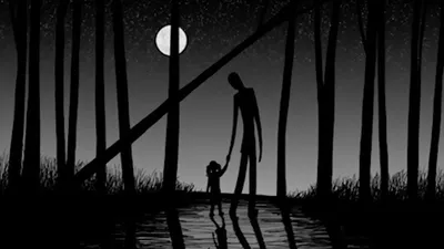 Slender Man" Poster by JKulte | Redbubble