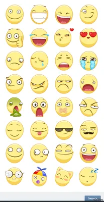 Все смайлики ВКонтакте - Emoji VK